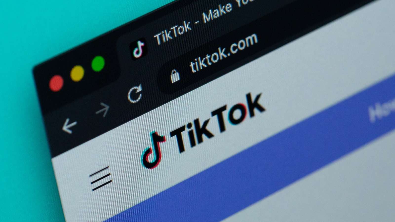 TikTok web sitesi