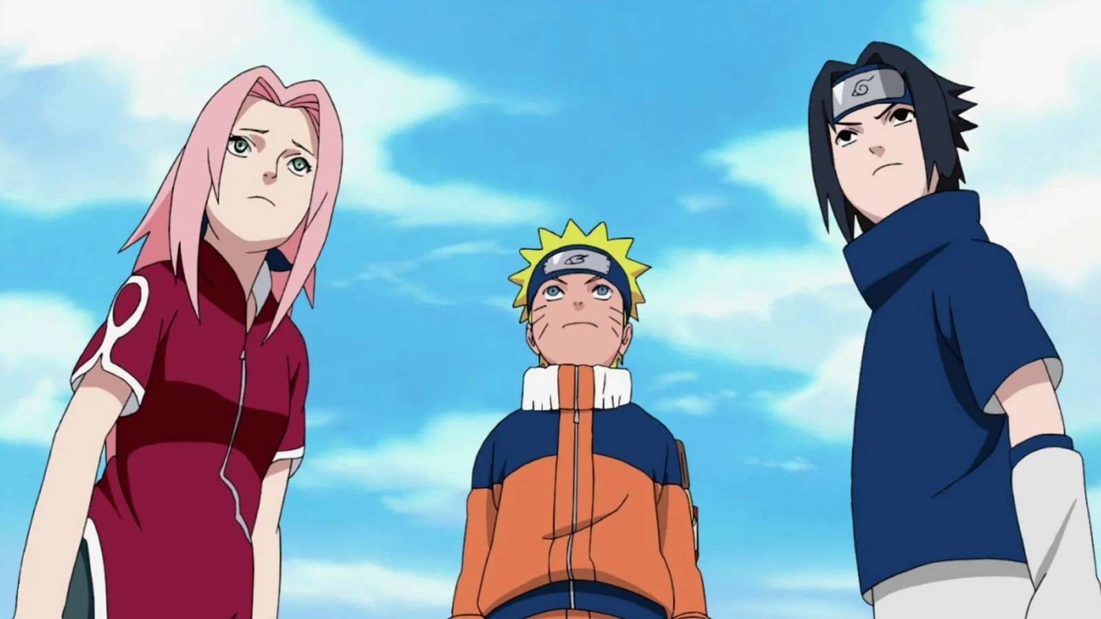 Sakura, Naruto ve Sasuke