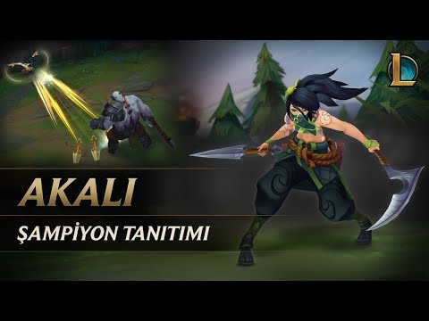 Akali Şampiyon Tanıtımı | Oynanış - League of Legends