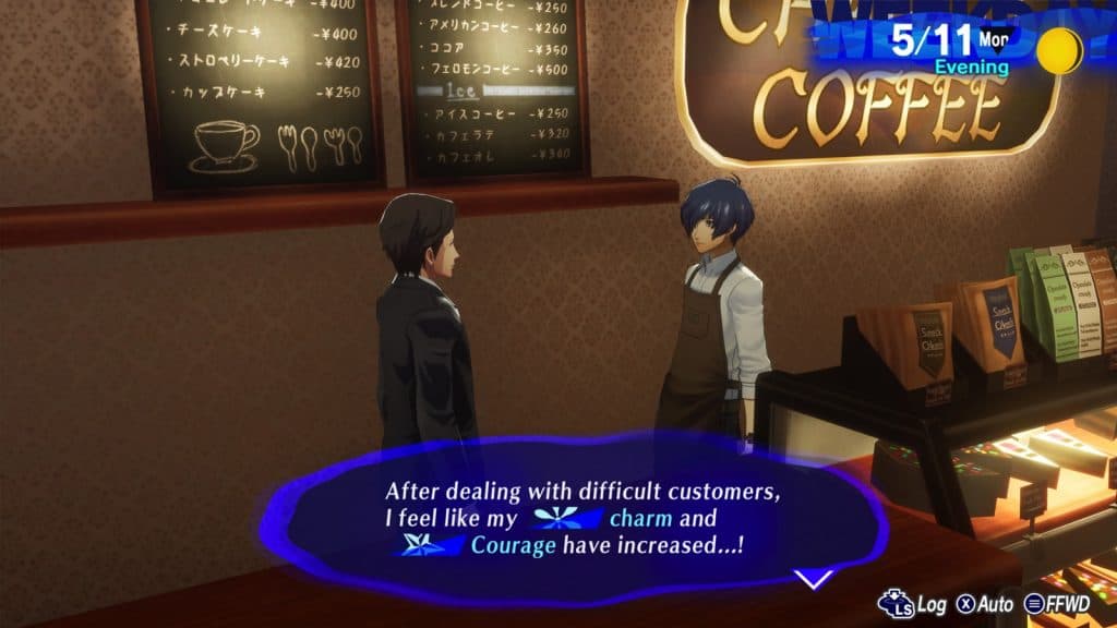 Persona 3 Reloaded oynanışı