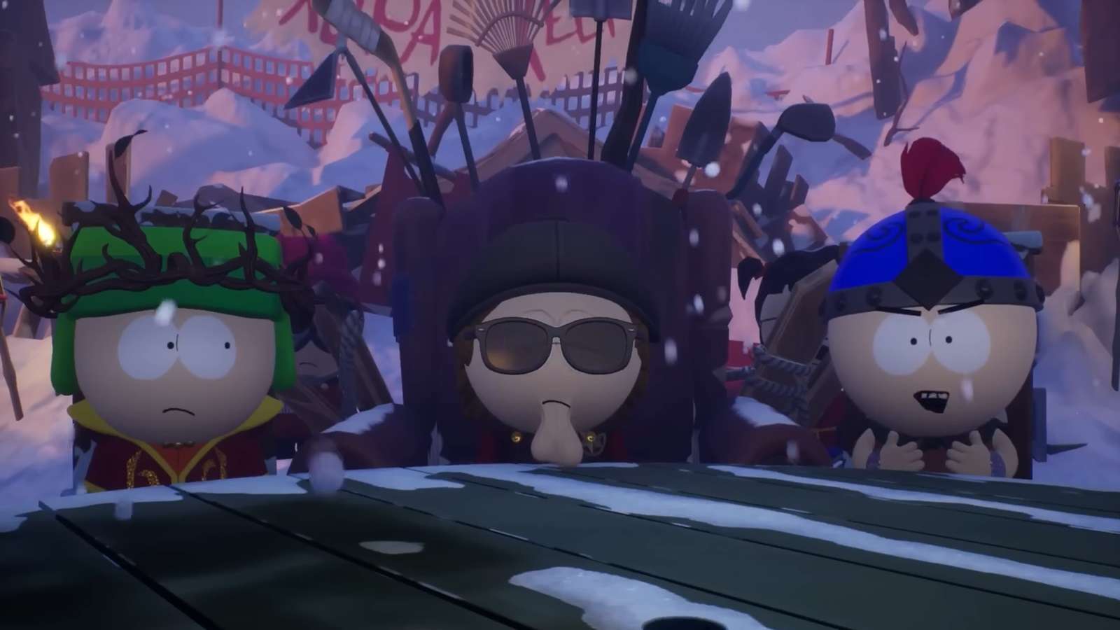 South Park Snow Day Takım arkadaşları nasıl canlandırılır