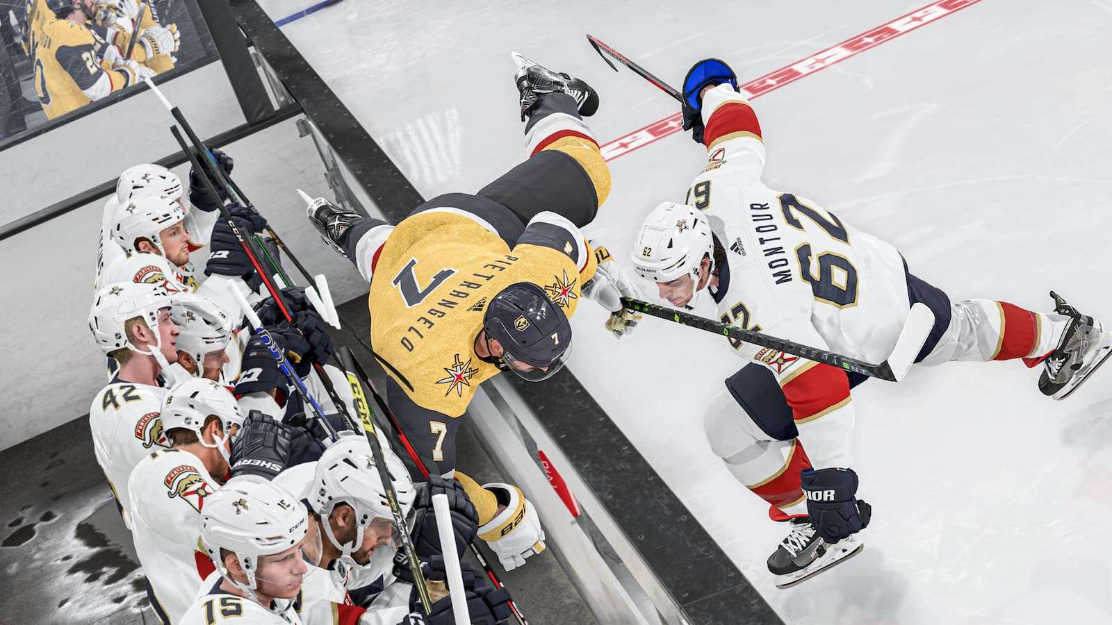 NHL 24'te yedek kulübesine oturtuldu