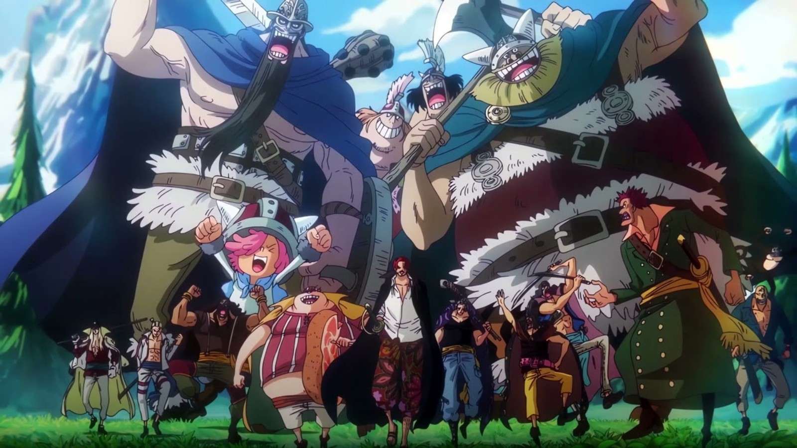 One Piece'de Kızıl Saçlı Korsanlar