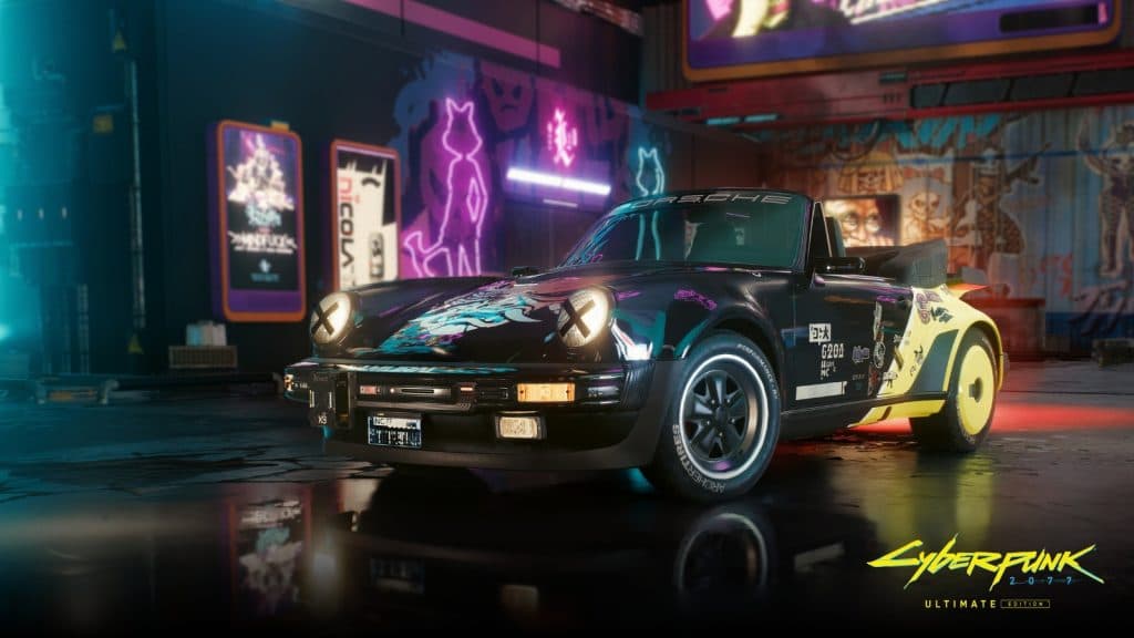 Yeni Porsche Cabriolet Cyberpunk 2.1