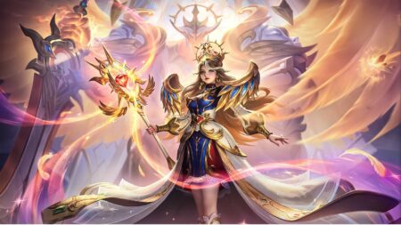 Mobile Legends: Bang Bang Güneş İmparatoriçesi Vexana dış görünümü duvar kağıdı