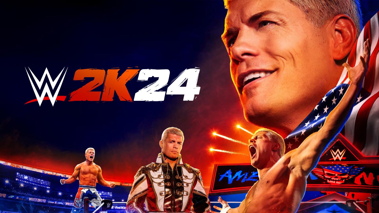 WWE 2K24 tanıtım görseli