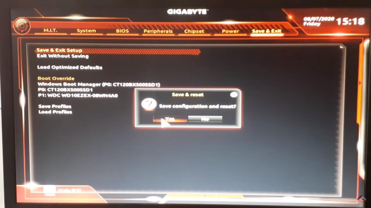 GIGABYTE bilgisayarında ve anakartında Sanallaştırma Teknolojisini (VT) etkinleştirin