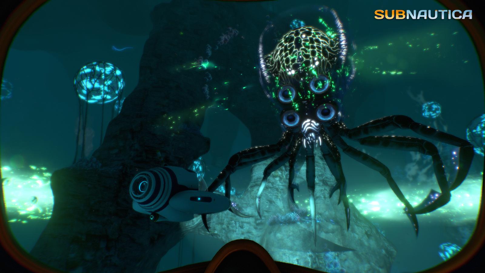 Subnautica konumları kalamar