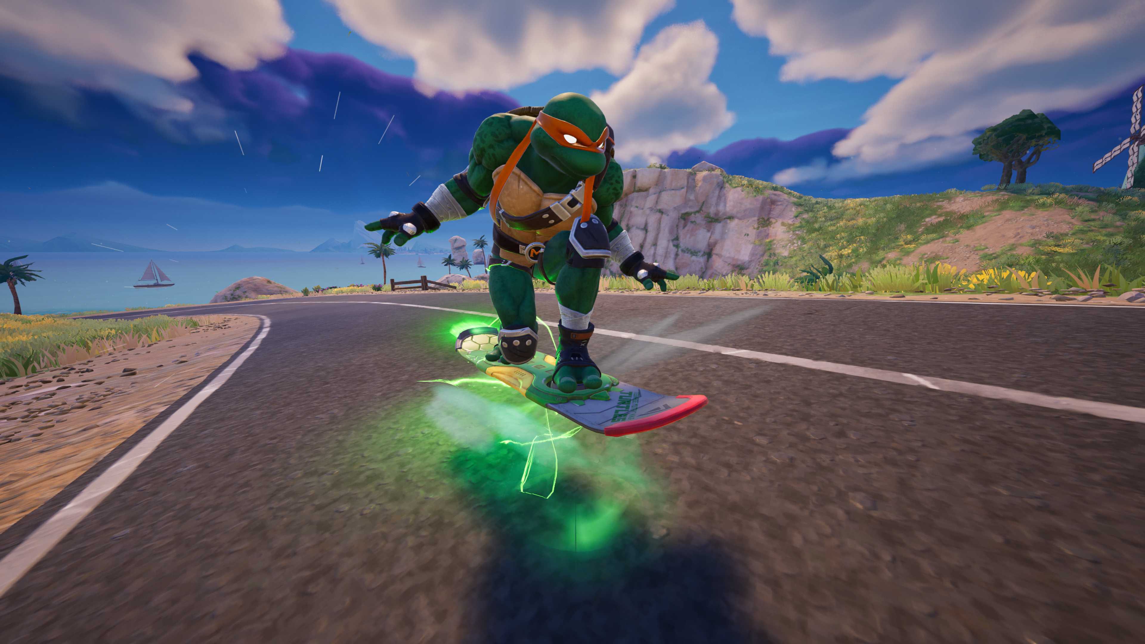 Fortnite'ta TMNT Driftboard'u nerede bulabilirim?