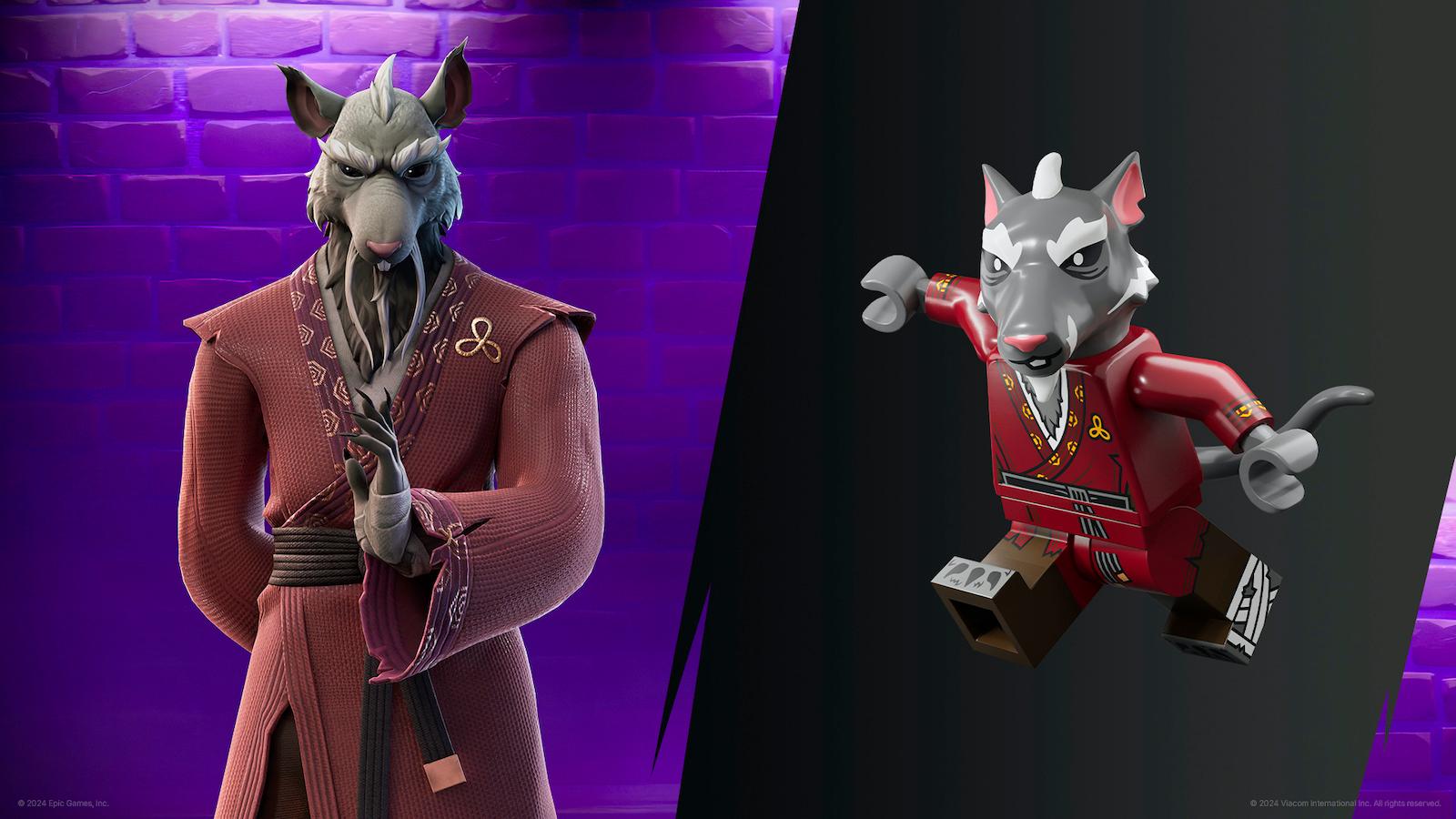 Fortnite'ta Master Splinter TMNT görünümü nasıl edinilir