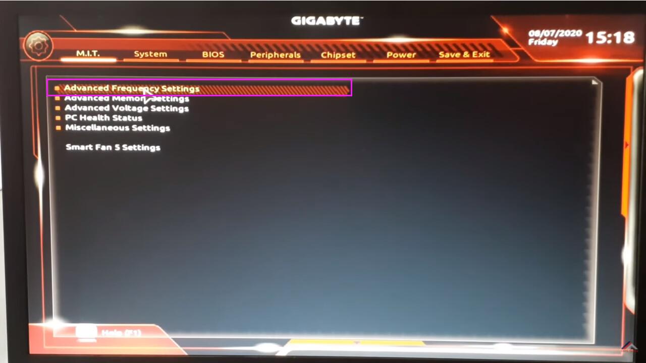 GIGABYTE bilgisayarında ve anakartında Sanallaştırma Teknolojisini (VT) etkinleştirin