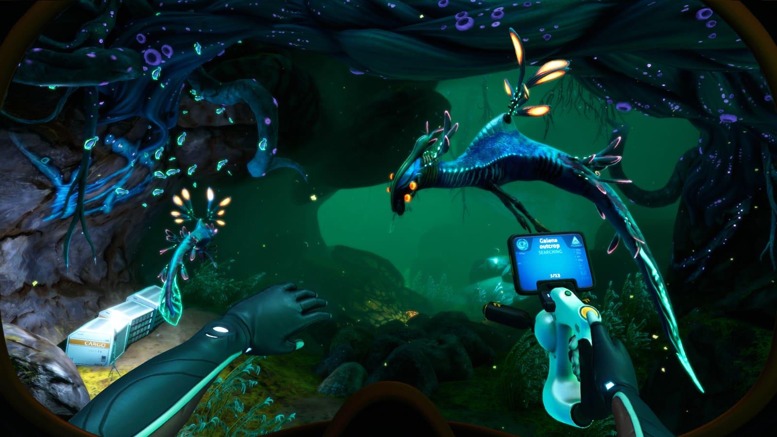 Subnautica Zero'nun Altında oynanışı