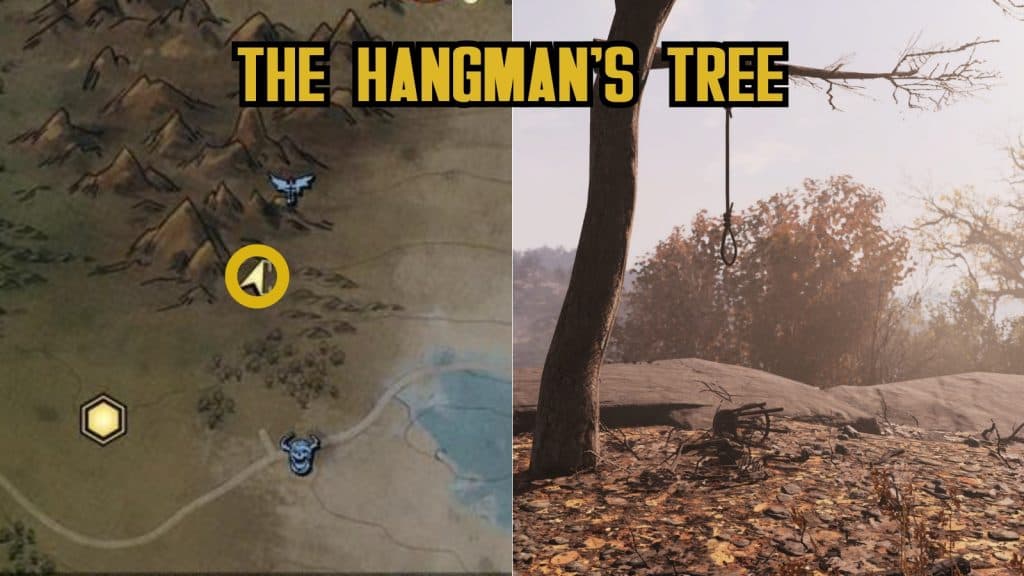 Fallout 76'daki Adam Asmaca Ağacı