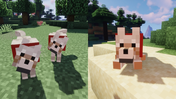 Minecraft'ta Daha İyi Animasyonlar Koleksiyonu modu