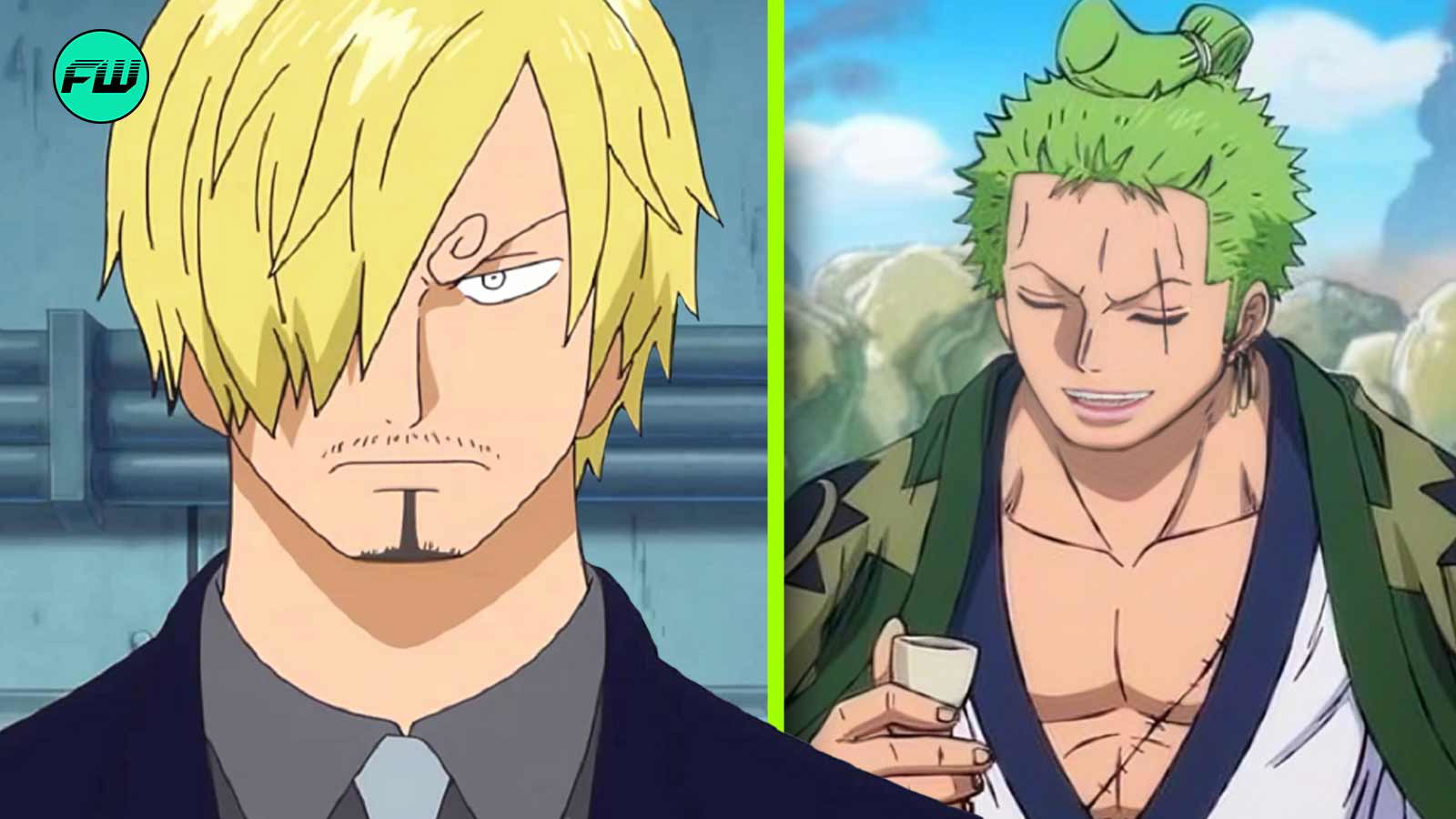 Zoro, Sanji'ye kaybolup kaybolmadığını soruyor