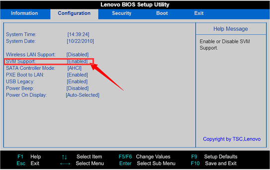 BIOS aracılığıyla Lenovo masaüstü ve dizüstü bilgisayarda VT'yi (Sanallaştırma Teknolojisi) etkinleştirin