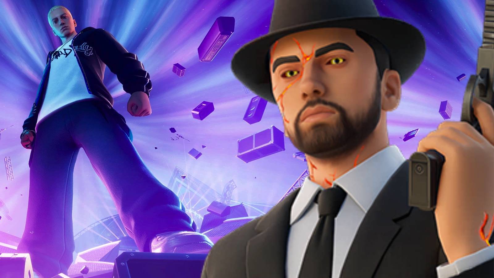 Fortnite Marshall Magma içermeyen kostüm